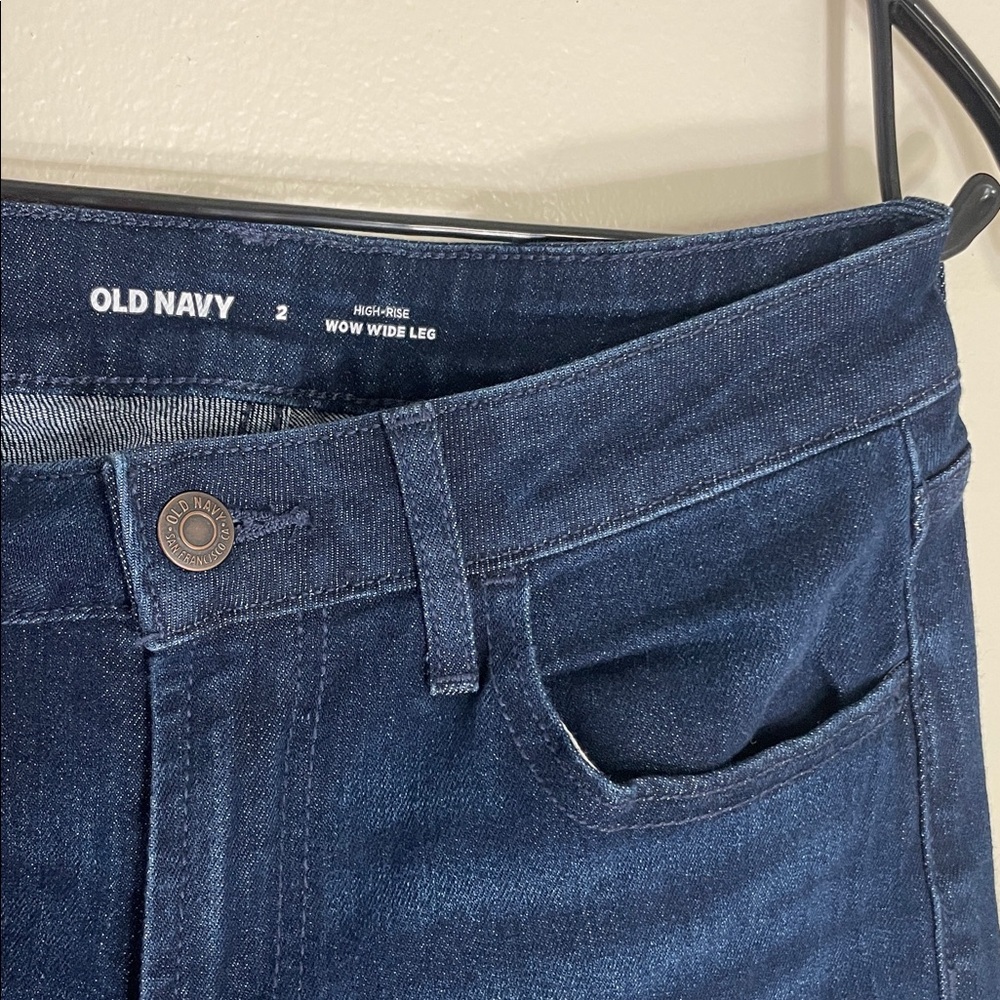 EUC Old Navy Women's High-Rise Jeans - Indigo - Picture 4 of 6